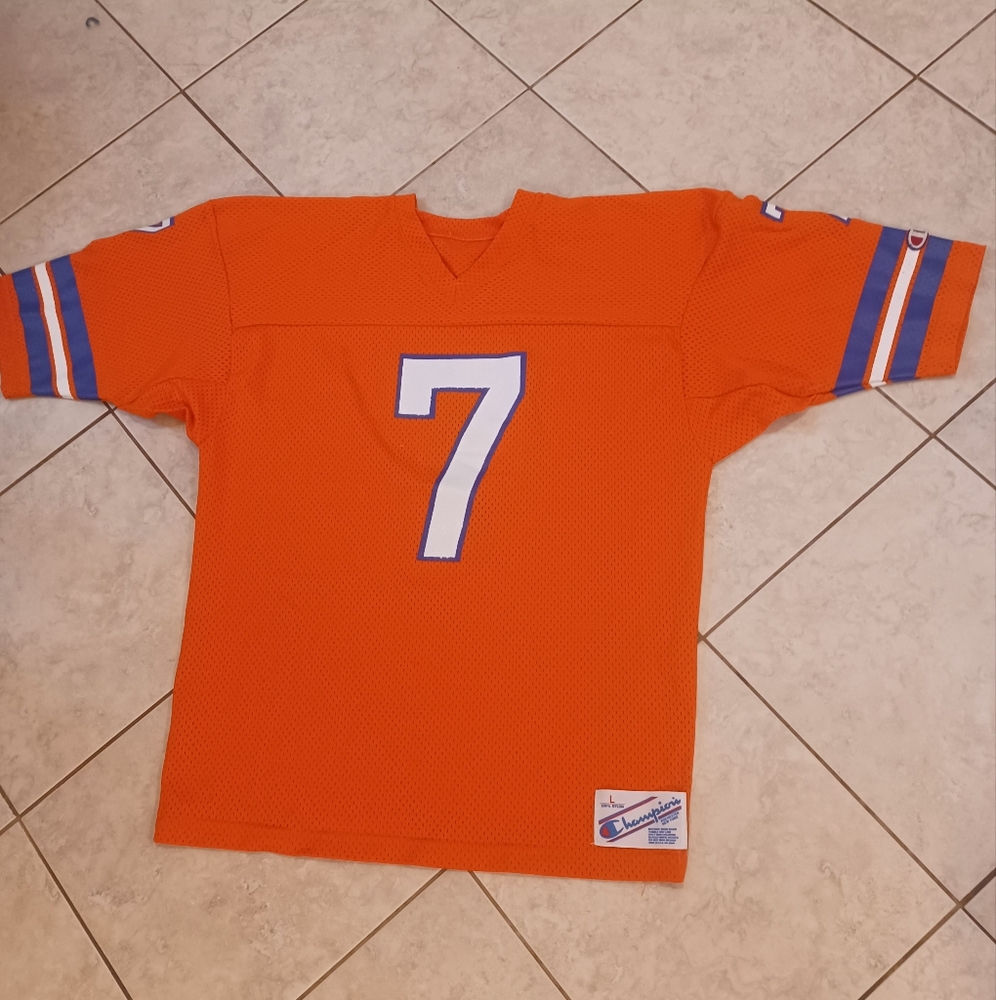 John Elway Denver Broncos Champion jersey sz.large